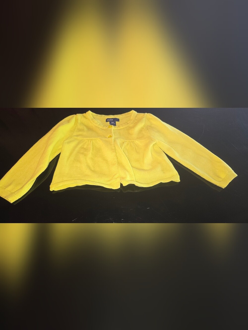 GAP Yellow Girls Cardigan